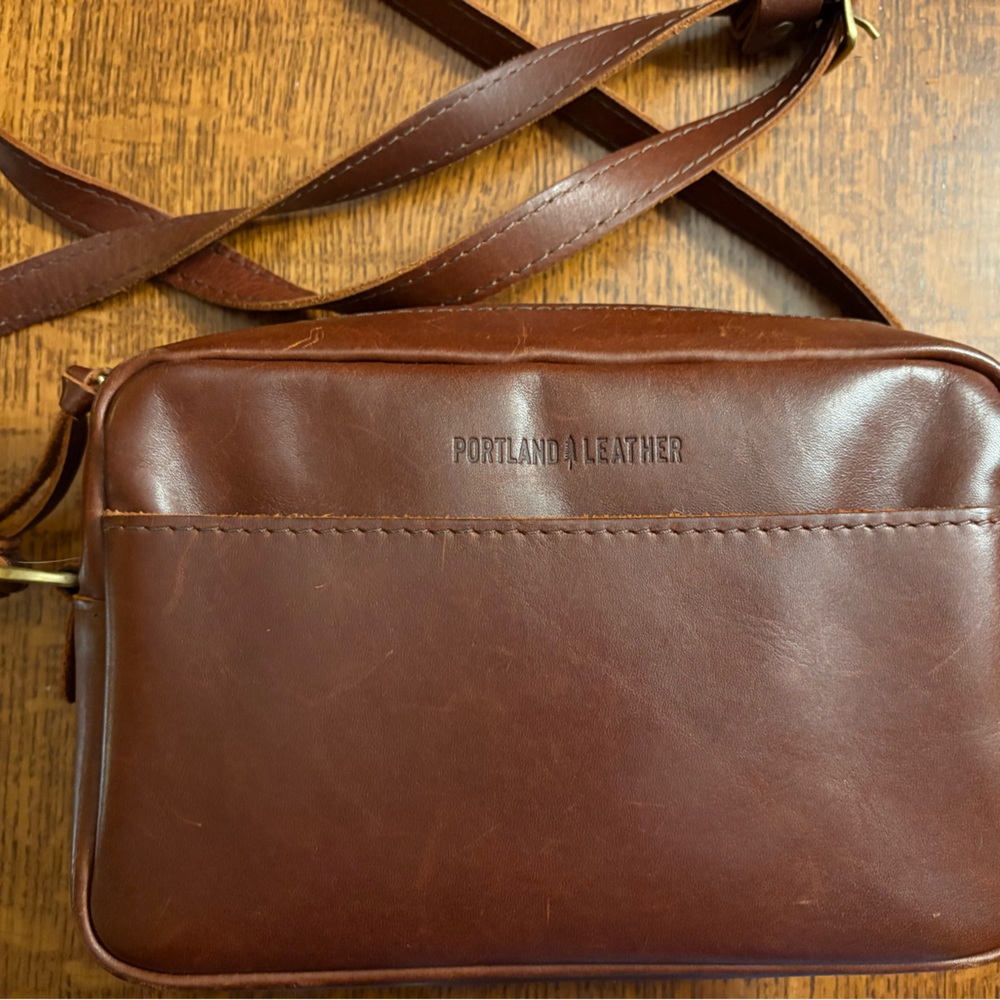 Portland Leather Crossbody Purse